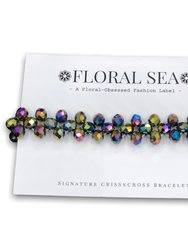 Signature CRISSxCROSS™ Bracelet In Holographic Floral