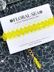 Signature CRISSxCROSS™ Bracelet In Yellow Daffodils With Luxe Edition