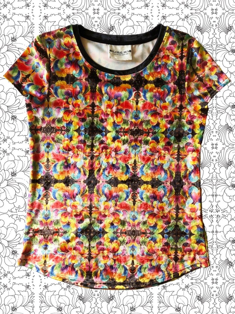 Signature Flower T-Shirt - Multicolor