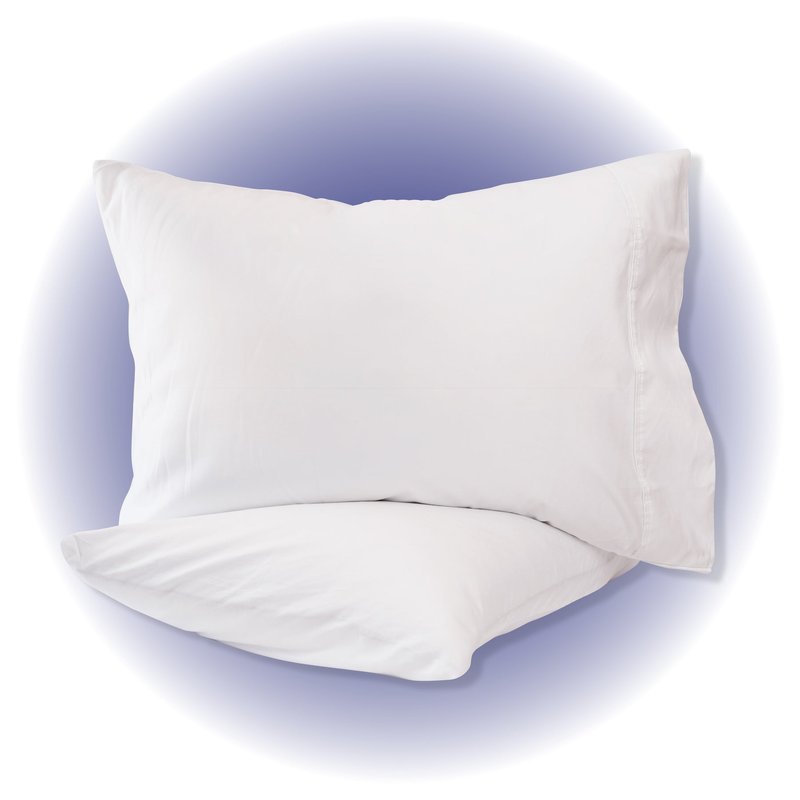 Fluffco Hotel Pillowcase Set In White