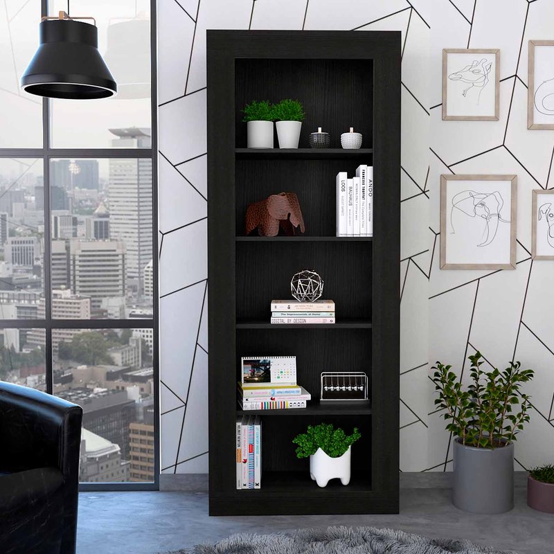 Shop Fm Furniture Melbourne Bookcase In Grey