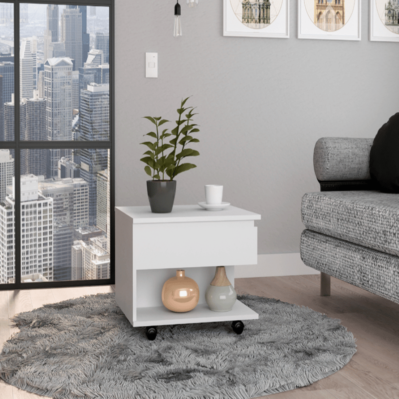 Shop Fm Furniture Portland Lift Top Coffee Table In White