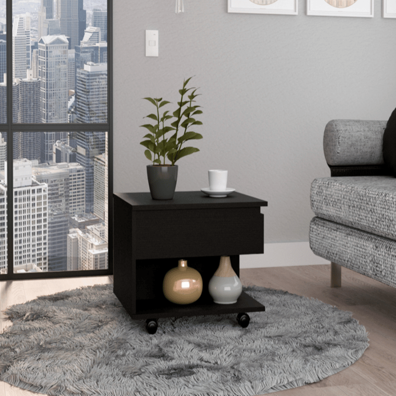 Shop Fm Furniture Portland Lift Top Coffee Table In Black