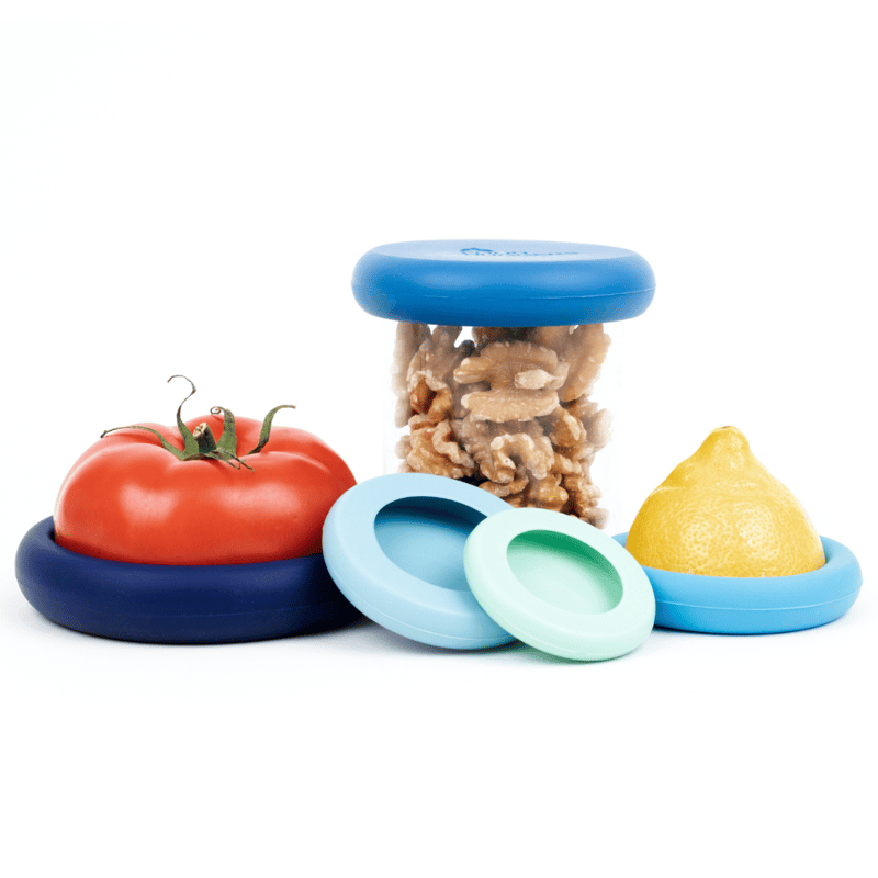 Food Huggers - Complete Set Of 5 In Blue