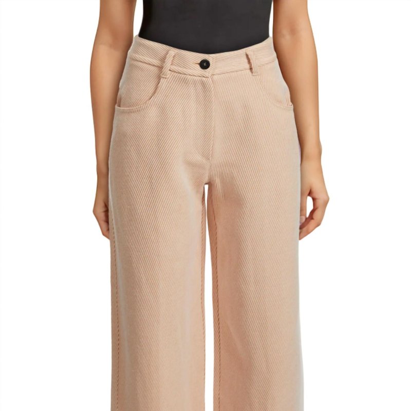 Shop Forte Forte Palazzo Pants In Brown