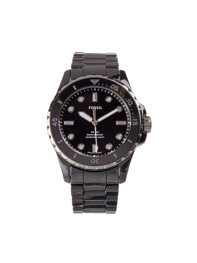 Fossil Women's CE1108 Black Fb-01 Crystal Ceramic Watch product