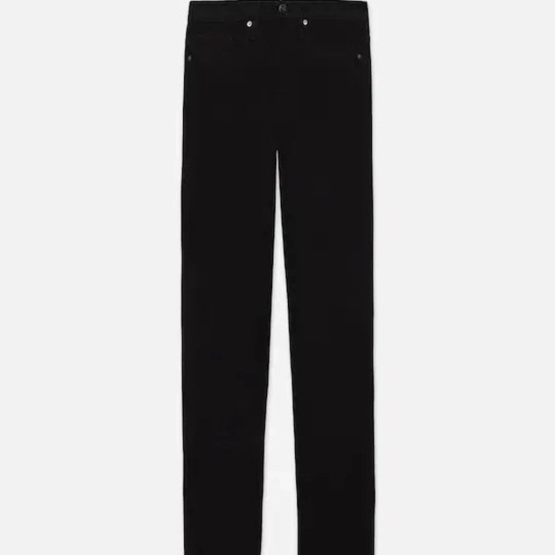 Shop Frame L'homme Slim Jeans Noir In Black