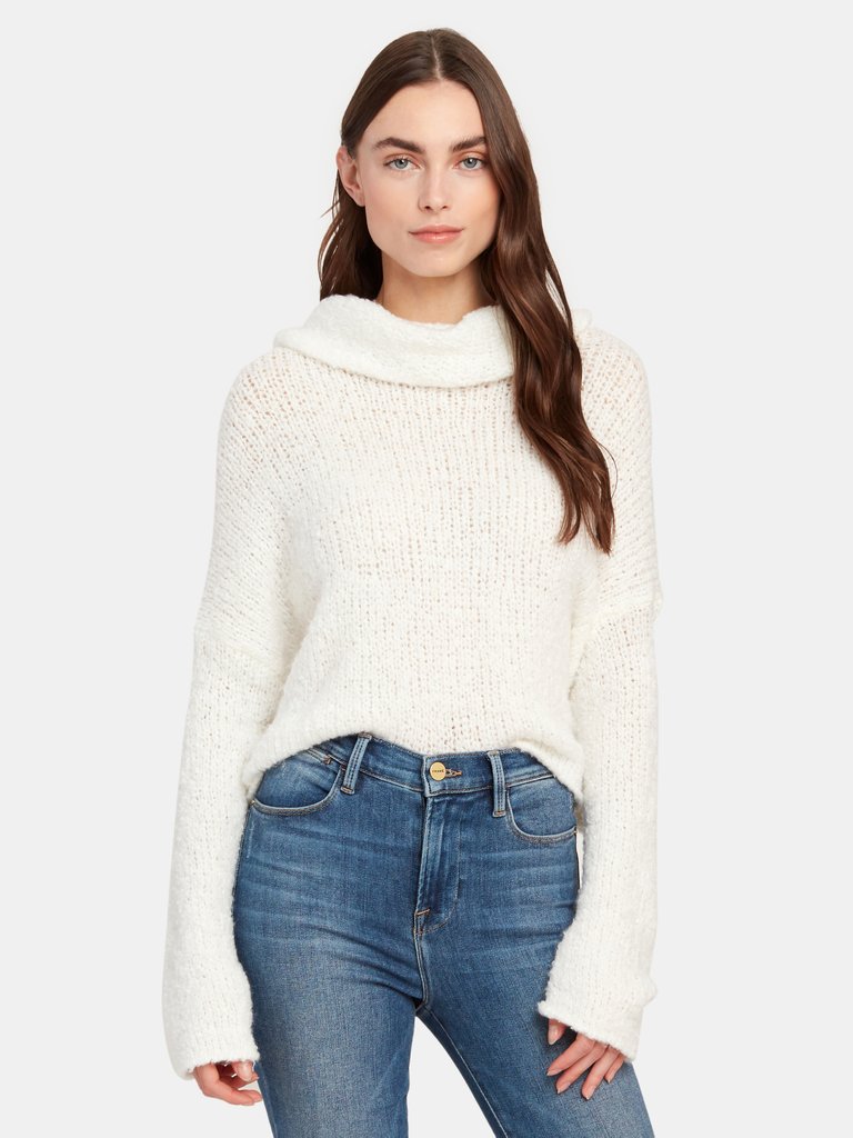 Free People BFF Cowl Neck Slouchy Sweater | Verishop