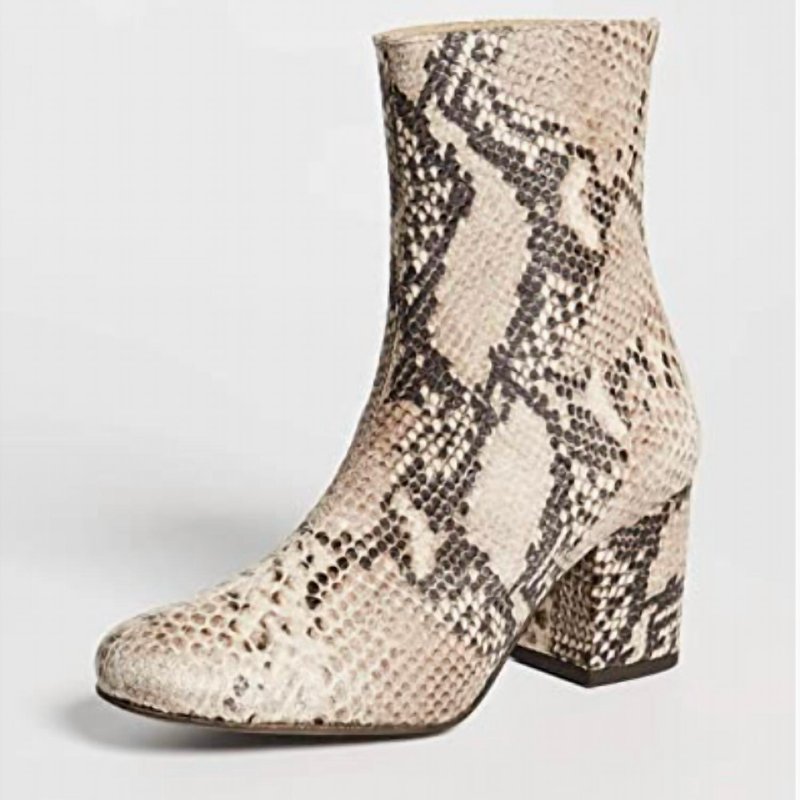 Shop Free People Cecile Ankle Bootie In Brown