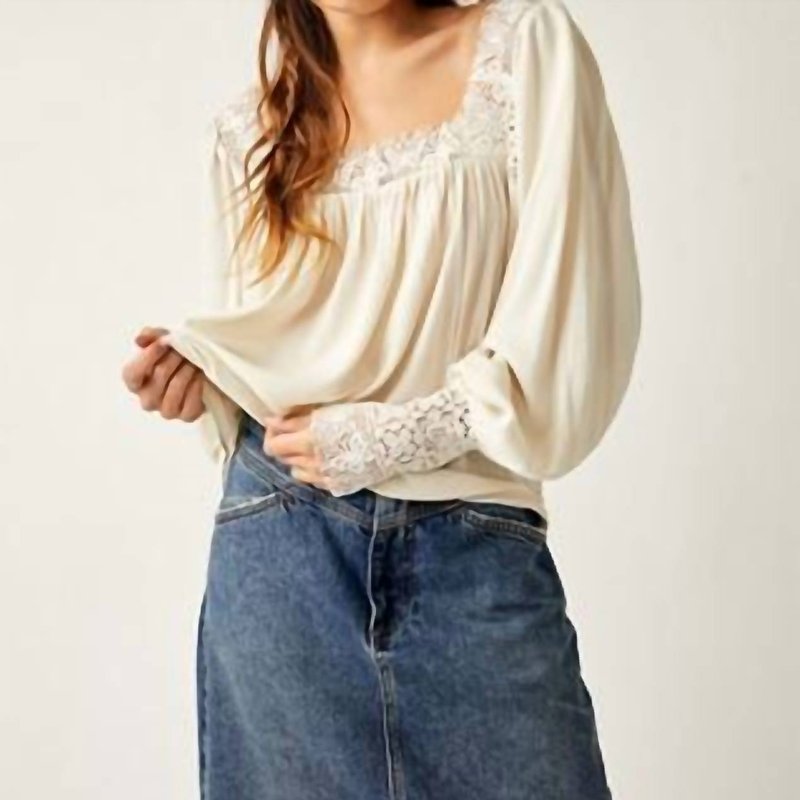 Shop Free People Flutter By Top In White