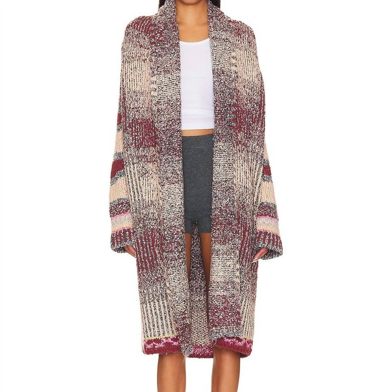 Shop Free People Found My Bff Cardi In Sugar & Spice In Brown