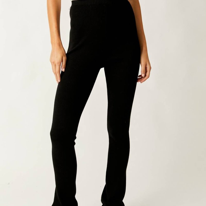 Shop Free People Golden Hour Pant In Black