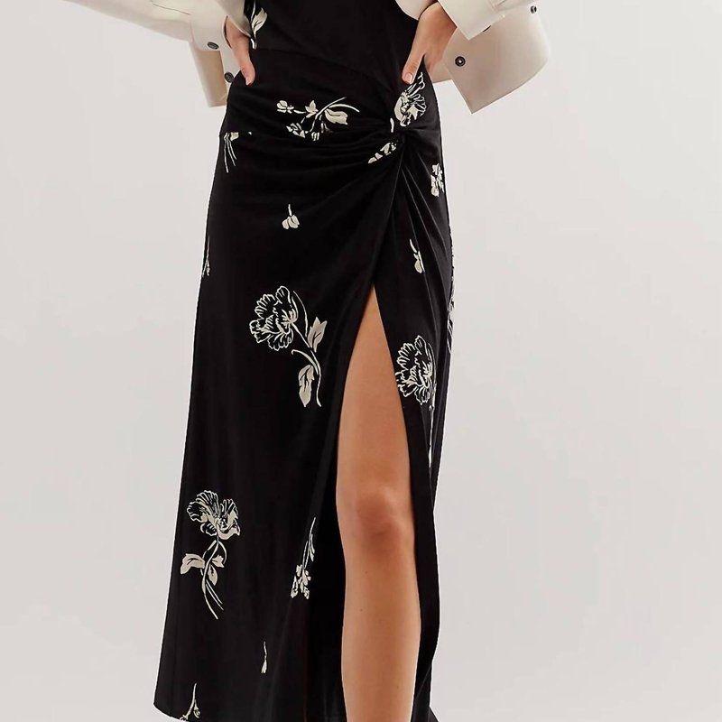 Shop Free People Love And Be Loved Midi Dress In Black