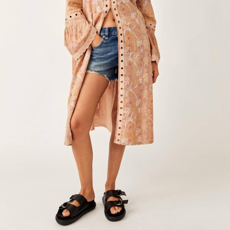 Shop Free People On The Road Duster In Brown
