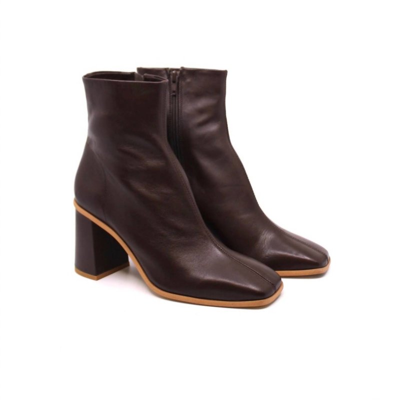 Shop Free People Sienna Ankle Boot In Brown