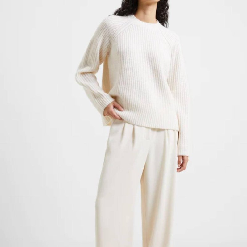 French Connection Jika Sweater In White