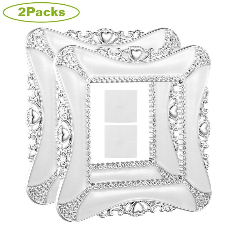 Shop Fresh Fab Finds 2 Packs Decorative Switch Cover European Romantic Wall Plate Protector With Adhesive Sticker Uk Styl