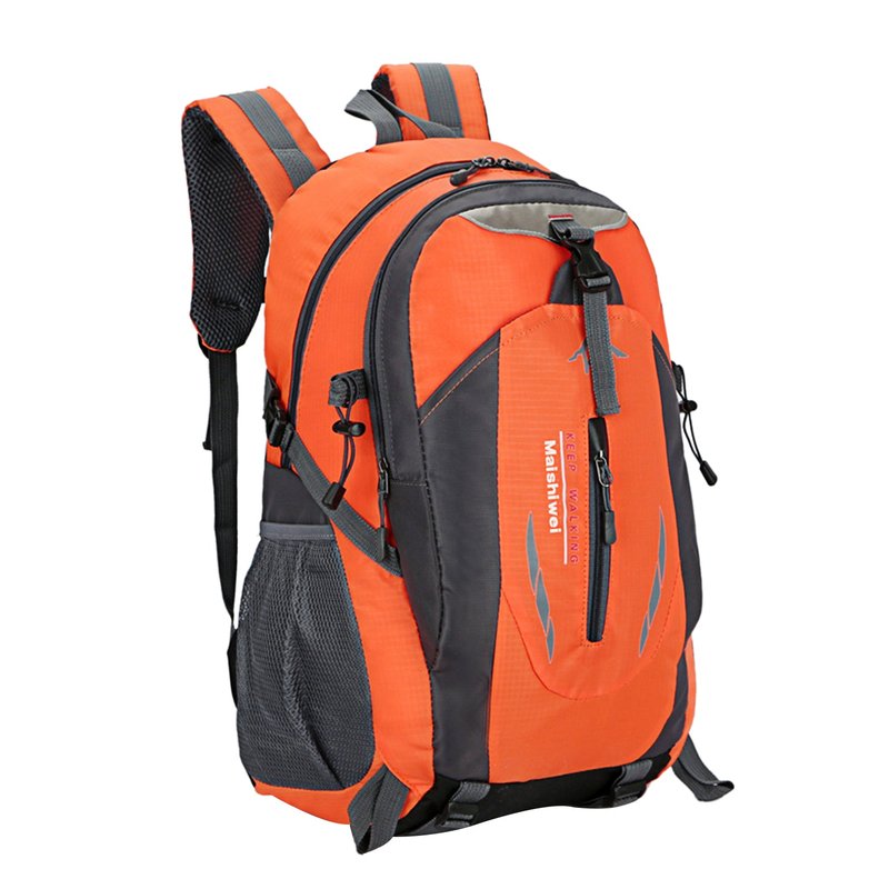 Shop Fresh Fab Finds 36l Outdoor Backpack Waterproof Daypack Travel Knapsack In Orange