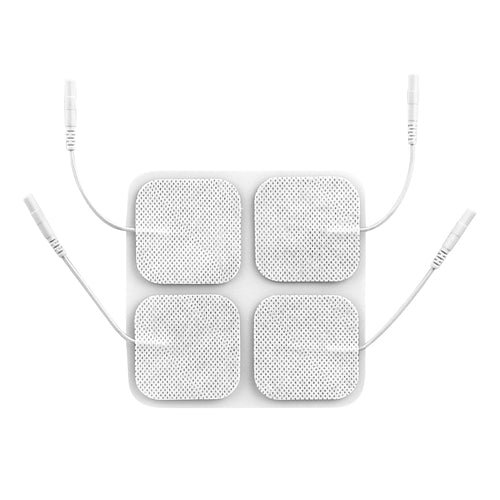 Shop Fresh Fab Finds 4pcs Reusable Self Adhesive Replacement Electrode Pads For Tens/ems Unit Muscle Relieve Electrode Pa