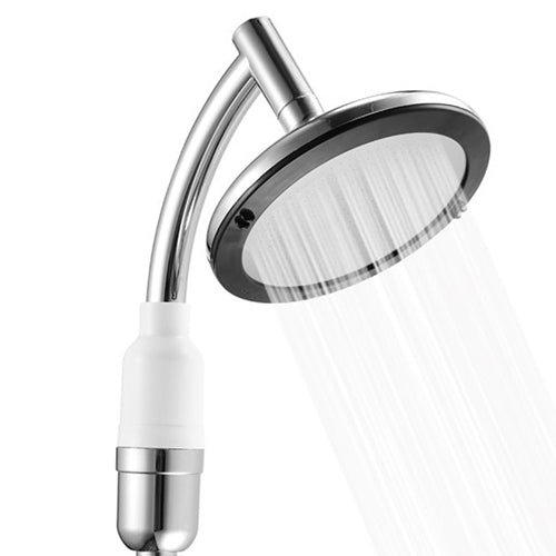 Shop Fresh Fab Finds 5.5" High Pressure Shower Head Stainless Steel Powerful Energy Bath Heads Water Saving 360° Rotating