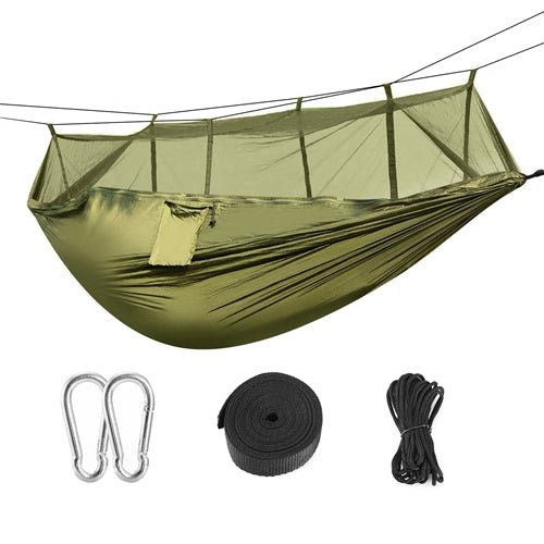 Shop Fresh Fab Finds 600lbs Load 2 Persons Hammock With Mosquito Net Outdoor Hiking Camping Hommock Portable Nylon Swing 