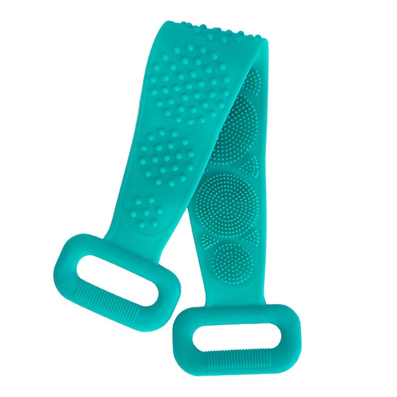 Shop Fresh Fab Finds Exfoliating Silicone Body Scrubber Belt With Massage Dots