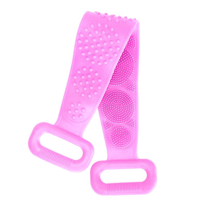 Shop Fresh Fab Finds Exfoliating Silicone Body Scrubber Belt With Massage Dots