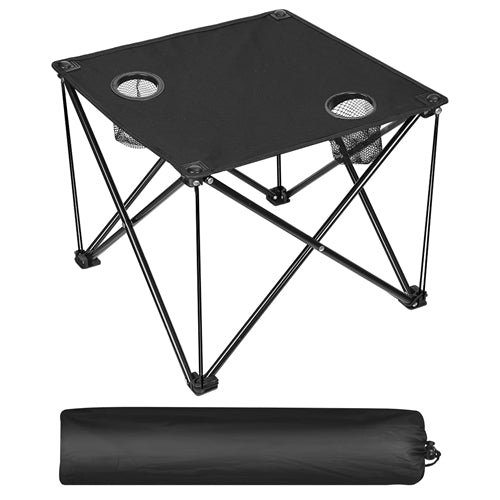 Shop Fresh Fab Finds Foldable Camping Table Portable Picnic Table Lightweight Travel Desk With Cup Holder Carrying Bag