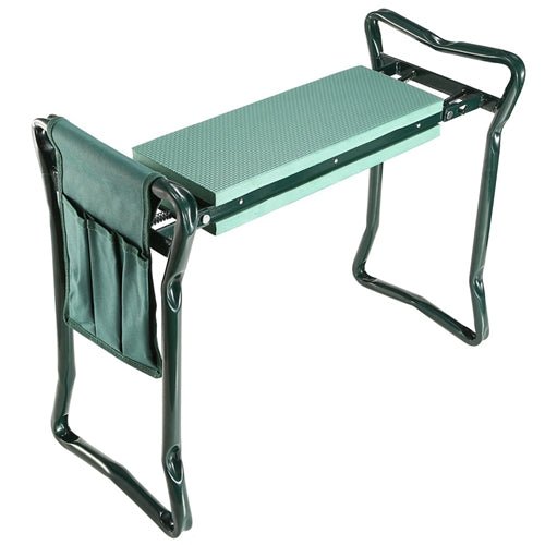 Shop Fresh Fab Finds Foldable Garden Kneeler Seat With Kneeling Soft Cushion Pad Tools Pouch Portable Gardener Kneeling B