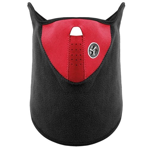 Shop Fresh Fab Finds Half Face Mask Breathable Windproof Dustproof Neck Warmer For Bike Motorcycle Racing In Red