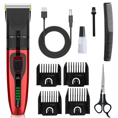 Shop Fresh Fab Finds Pet Grooming Kit Rechargeable Cordless Dog Grooming Clippers Low Noise Electric Dog Trimmer Shaver H