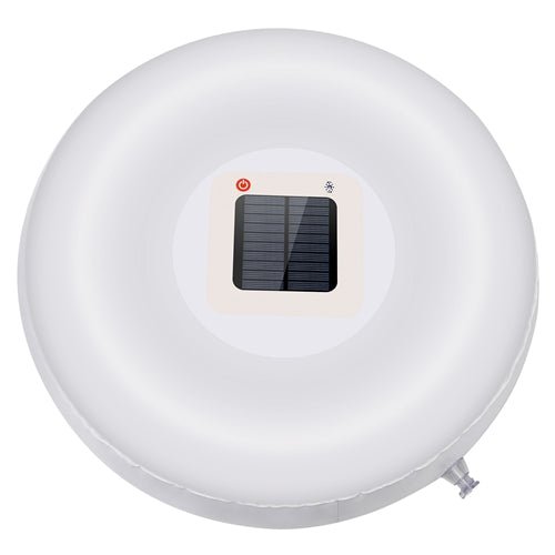 Shop Fresh Fab Finds Solar Powered Floating Pool Lamps Light Sensor Swimming Pool With 7 Colors Change Waterproof Inflati