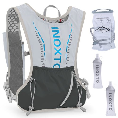 Shop Fresh Fab Finds Sport Hydration Vest Running Backpack With 15oz 50oz Water Bladder Adjustable Strap Storage Bag For 