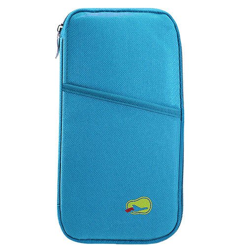 Shop Fresh Fab Finds Travel Passport Wallet 12 Cells Ticket Id Credit Card Holder Water Repellent Documents Phone Organiz In Blue