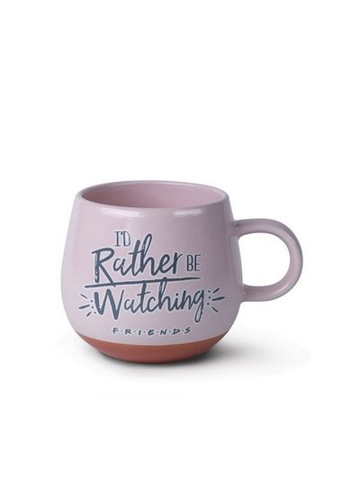 Friends I'd Rather Be Watching Round Mug product