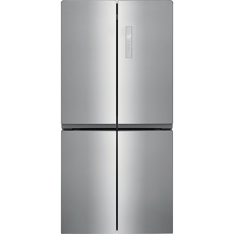 Frigidaire 17.4 Cu. Ft. Stainless Steel 4-door French Door Refrigerator In Grey