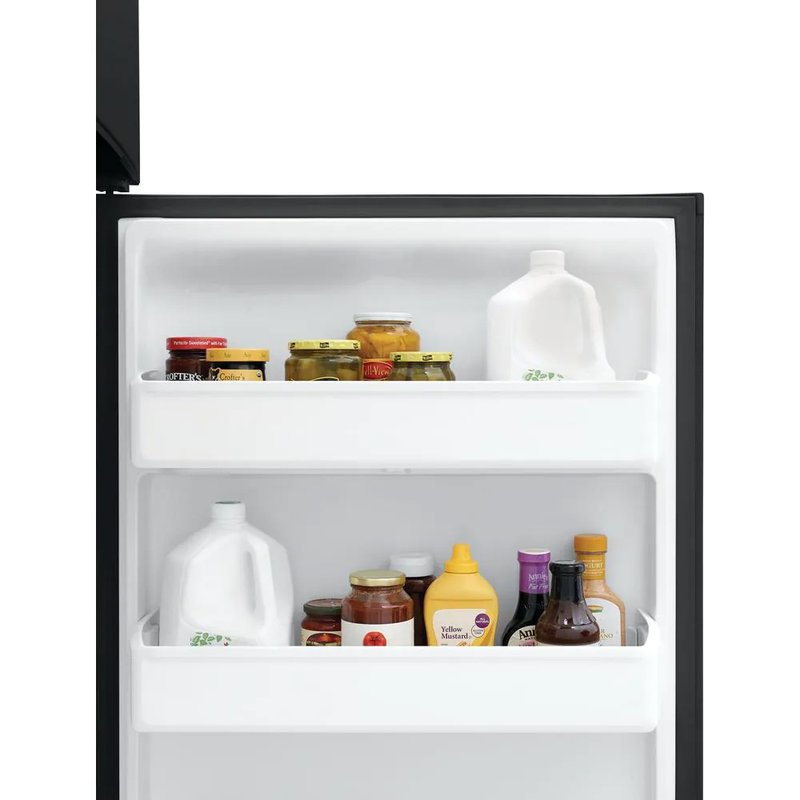 Shop Frigidaire 18.3 Cu. Ft. Top Freezer Refrigerator In Black