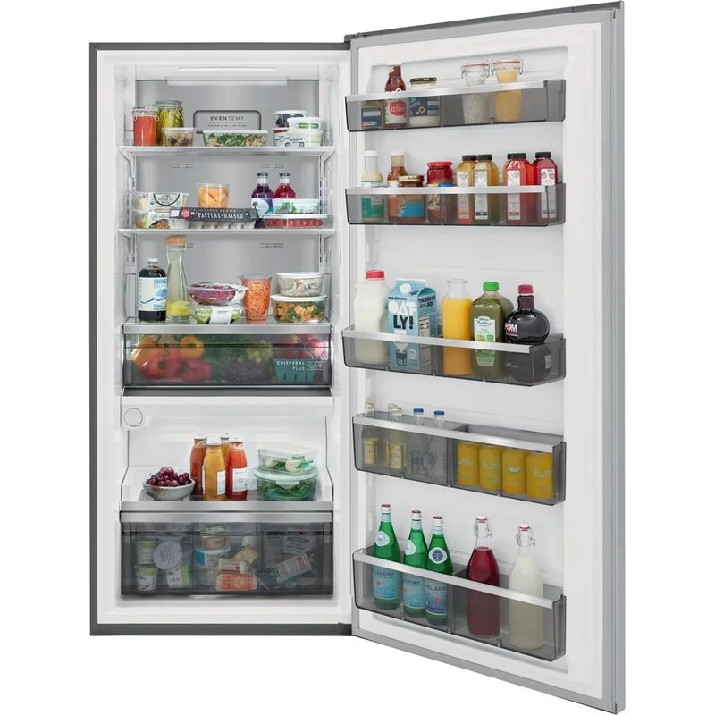 Shop Frigidaire 19 Cu. Ft. Stainless Steel Single-door Refrigerator