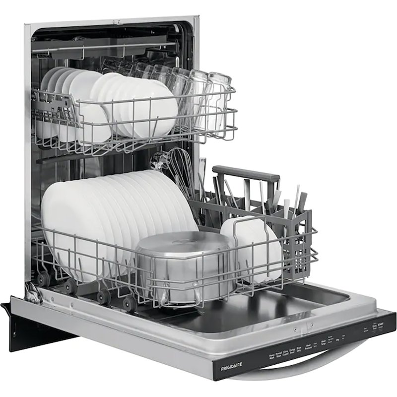 Shop Frigidaire 24" Stainless Built-in Dishwasher With Evendry