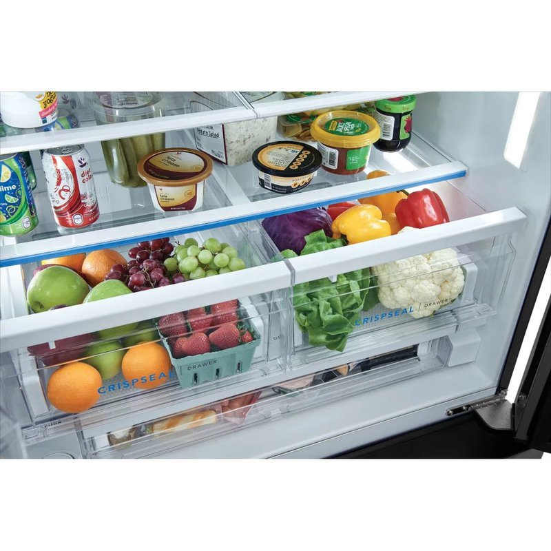 Shop Frigidaire 27.8 Cu. Ft. Stainless French Door Refrigerator In Grey