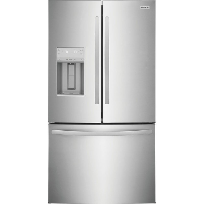 Frigidaire 27.8 Cu. Ft. Stainless French Door Refrigerator In Grey