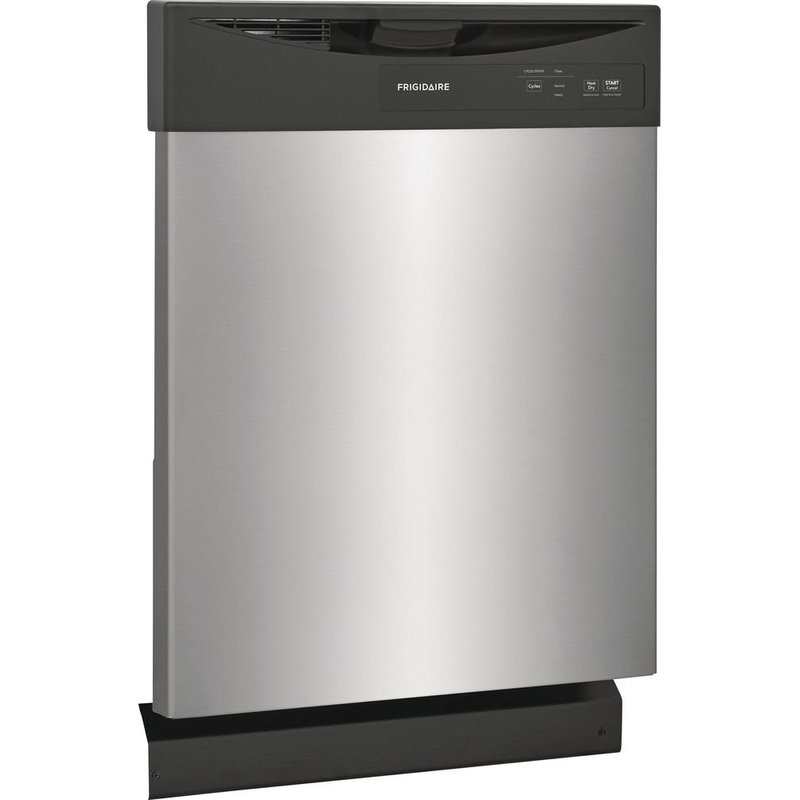 Shop Frigidaire 62 Dba Front Control Dishwasher In Grey