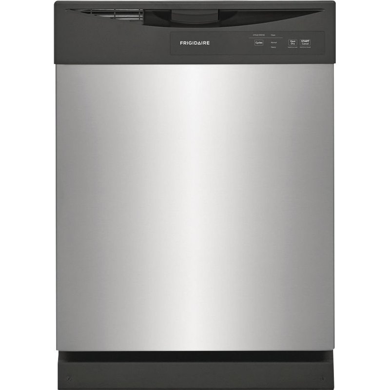 Frigidaire 62 Dba Front Control Dishwasher In Grey