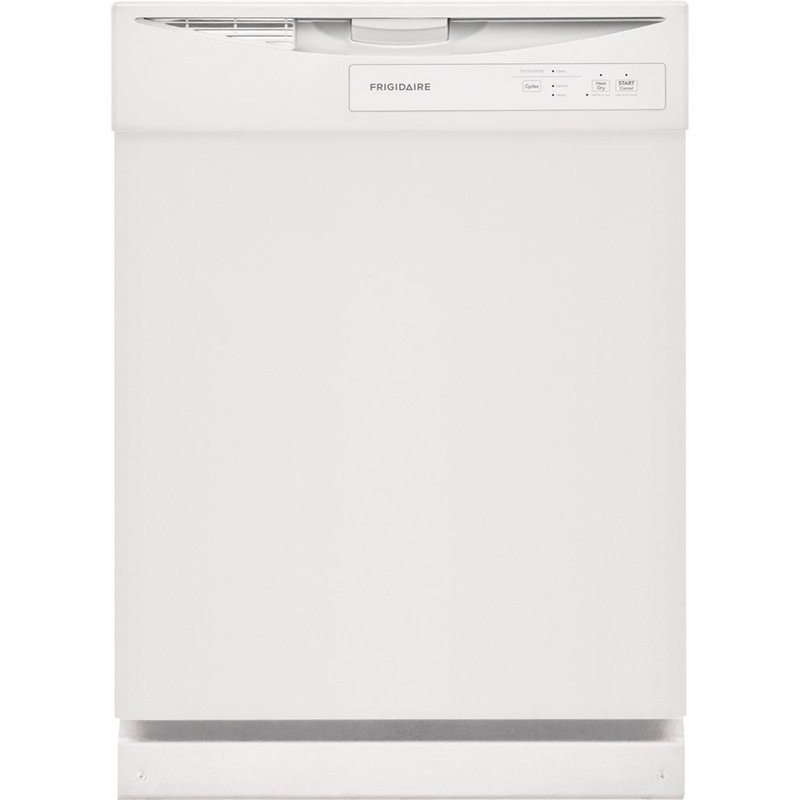 Frigidaire 62 Dba Front Control Dishwasher In White