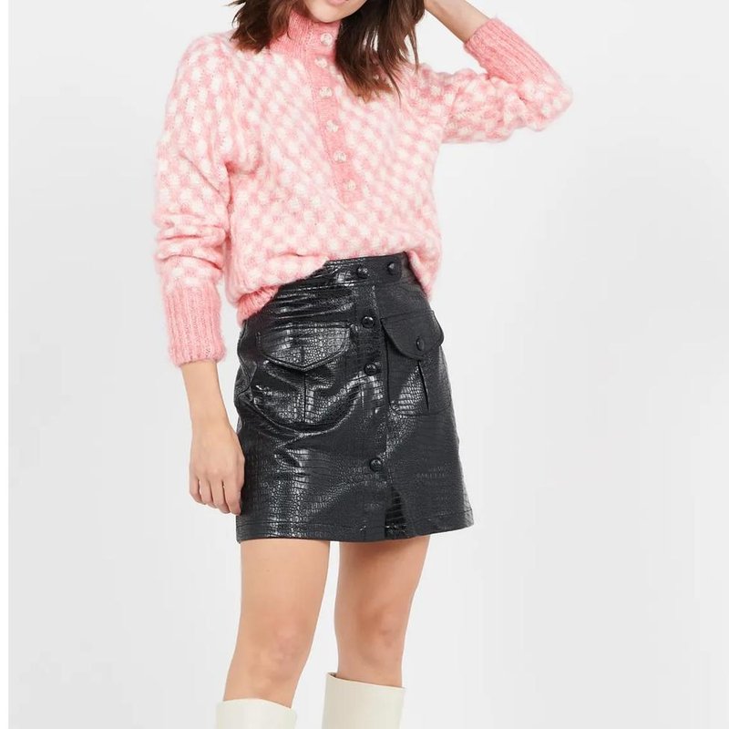 Shop Frnch Naja Sweater In Pink