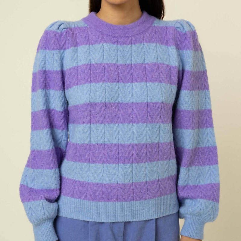Shop Frnch Neve Sweater In Purple