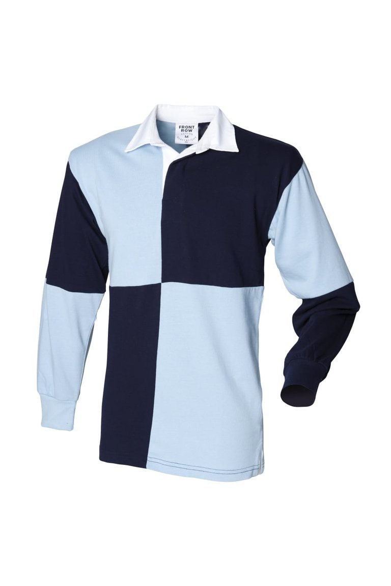 Front Row Quartered Rugby Sports Polo Shirt