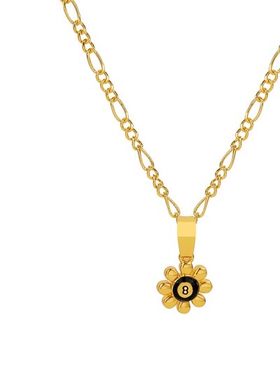 Frou York Mini 8-Ball Blossom Charm Necklace product