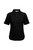 Fruit Of The Loom Ladies Lady-Fit Short Sleeve Oxford Shirt (Black) - Black