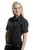 Fruit Of The Loom Ladies Lady-Fit Short Sleeve Poplin Shirt (Black)